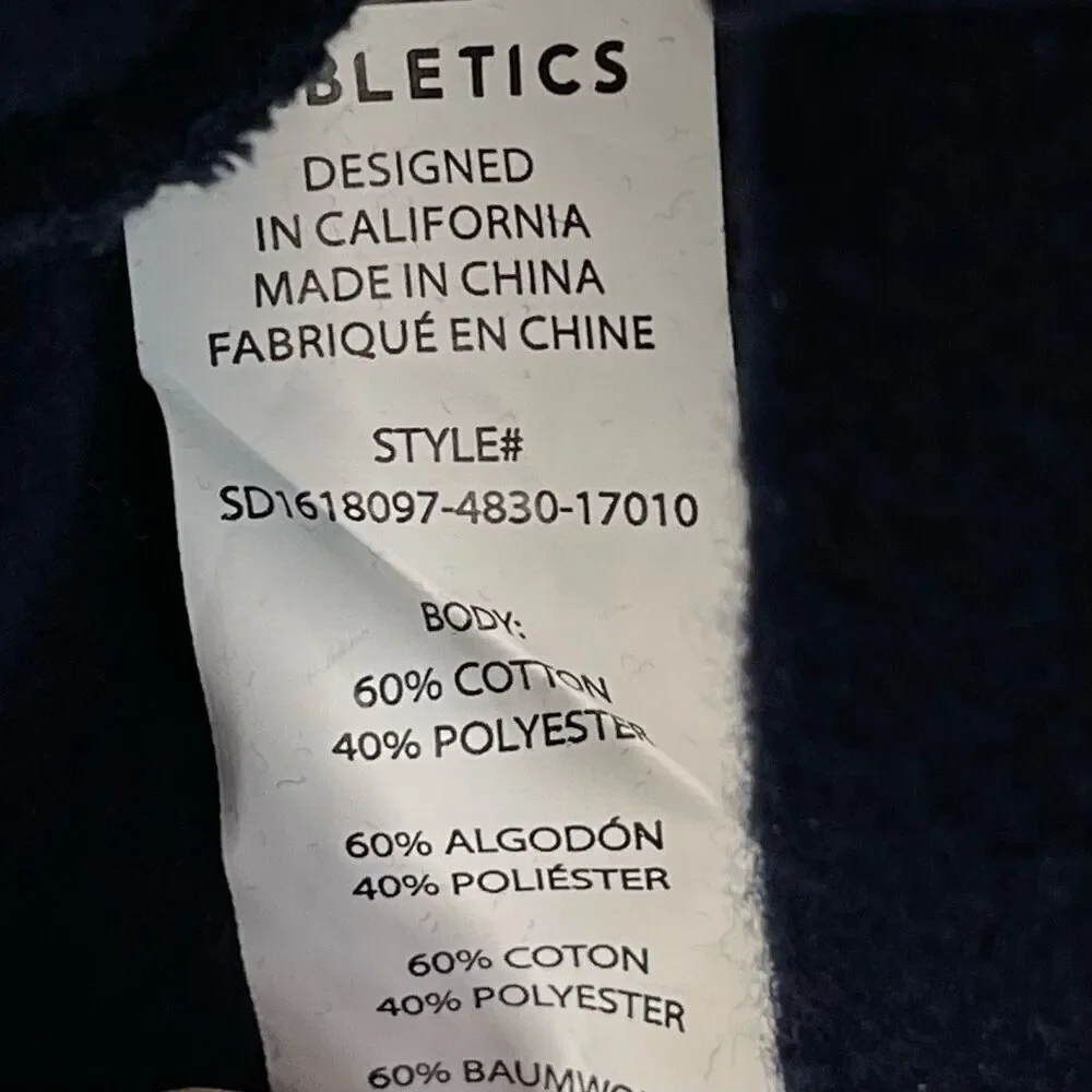 NWT Fabletics Elena Sweatshirt Dress (Navy Blue) - SS (0-2)